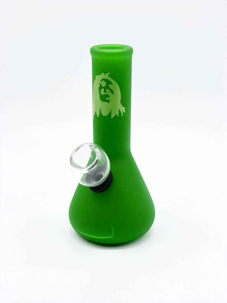 Bong pequeño vidro verde
