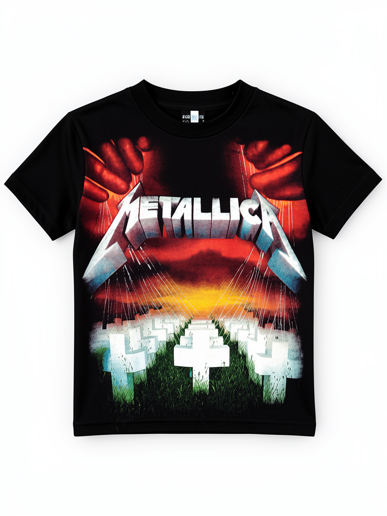 Camisetas Metallica niño
