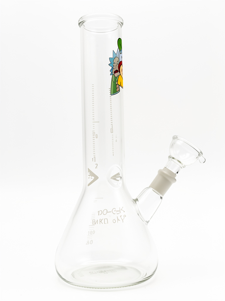 Bong vidrio doble Ricky morty
