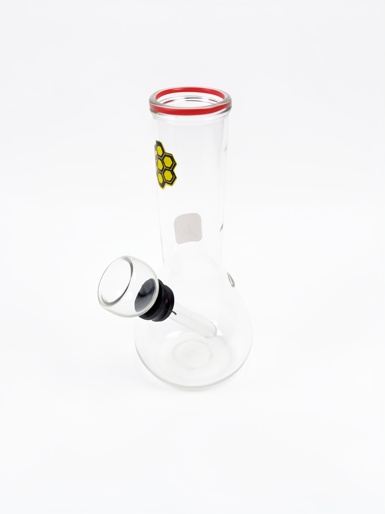 Bong pequeño vidrio