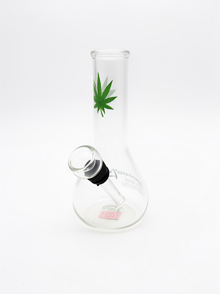 Bong vidrio pequeño canabis