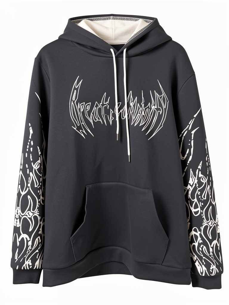 Buzo sublimado  con capucha tribal