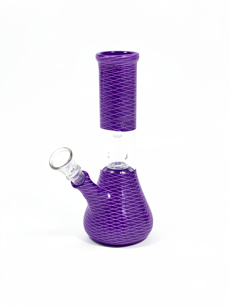 Bong púrpura vidrio