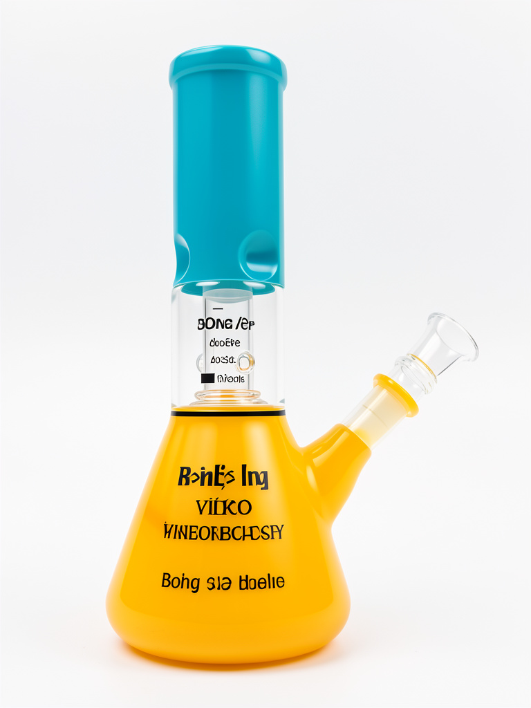 Bong vidrio doble grande