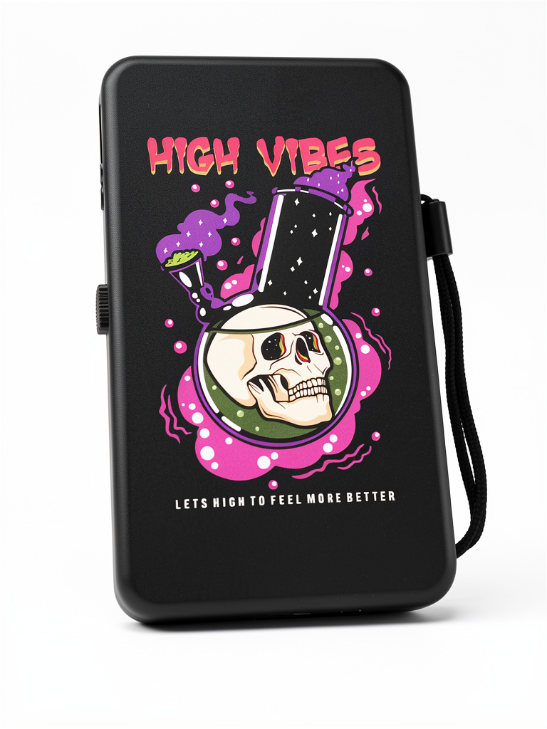 Cigarrera high vibes portátil