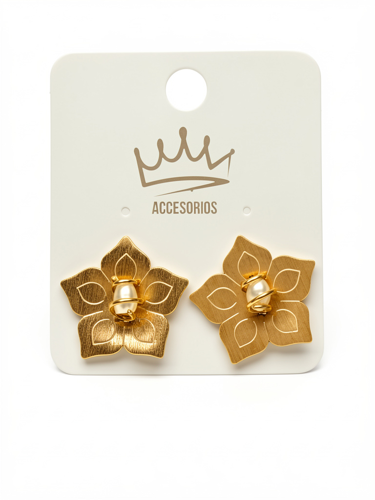 Aretes flor