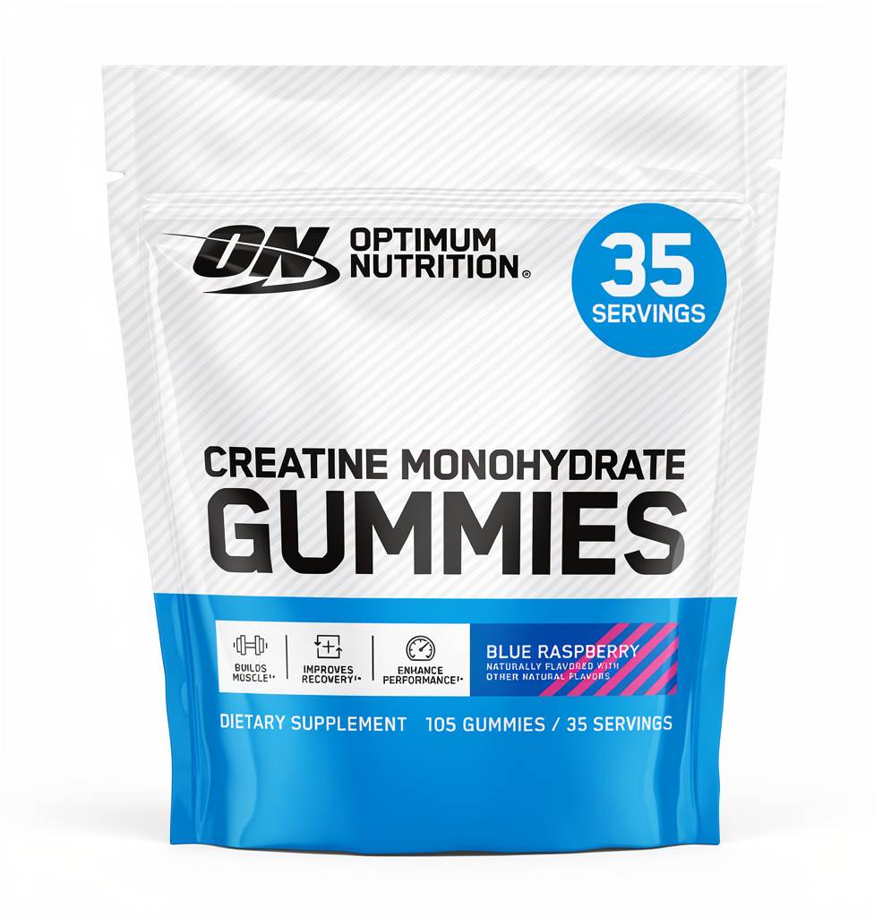 Optimum Nutrition Creatina Gummies azul