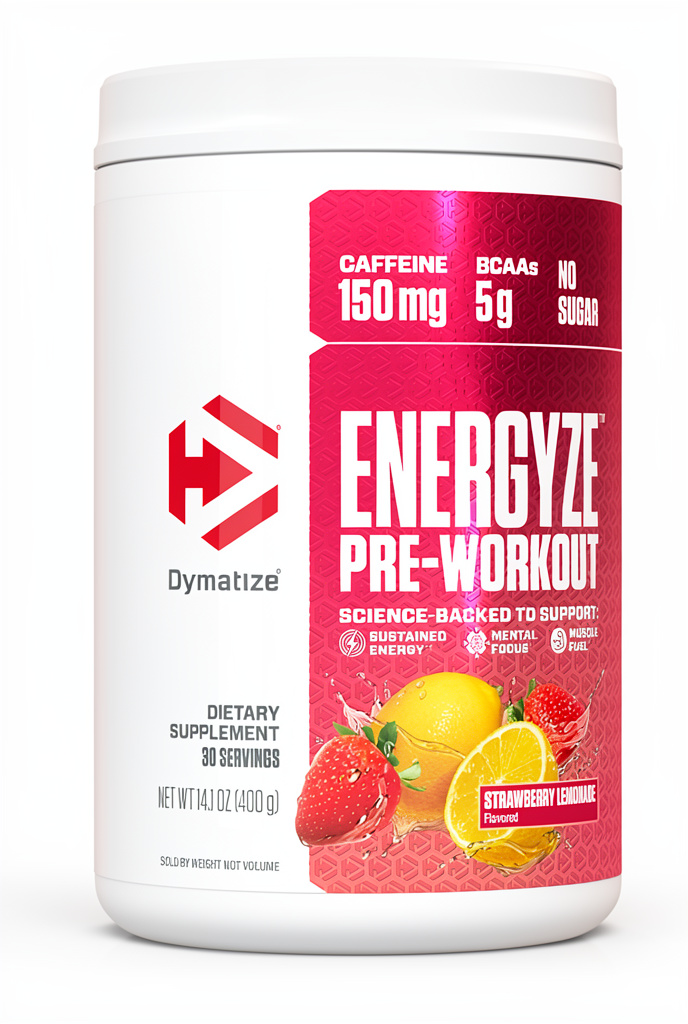 Dymatize Energize Pre Workout rosado