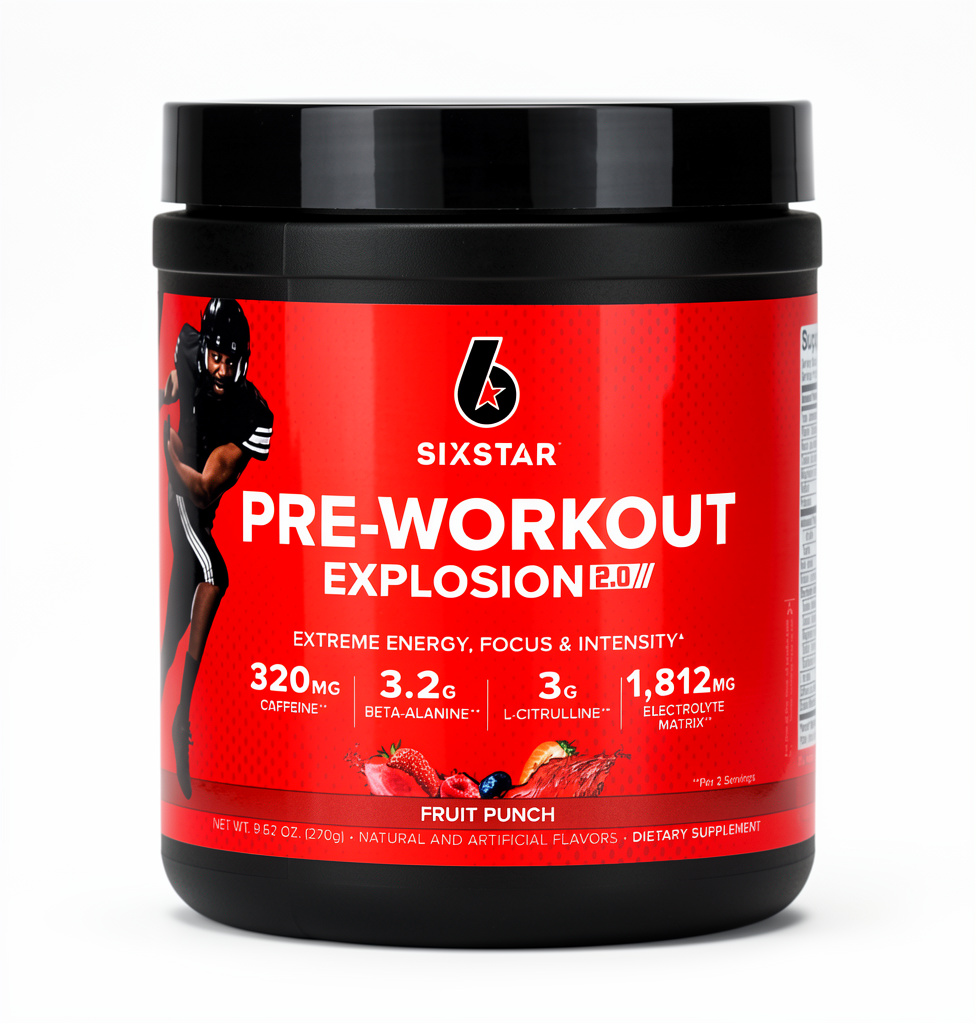 Six Star Pre-Workout Explosion Fruit Punch