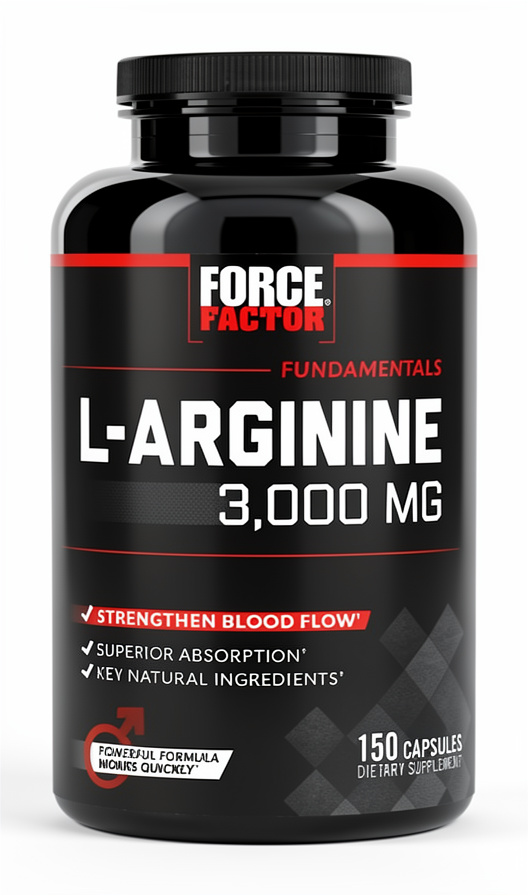 Force Factor L-Arginine 150 cápsulas
