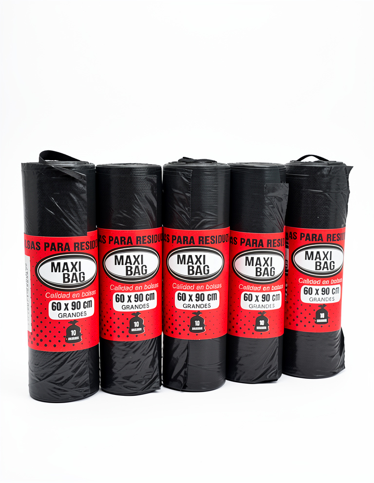 Bolsa en rollo  60 x 90 x 10 u