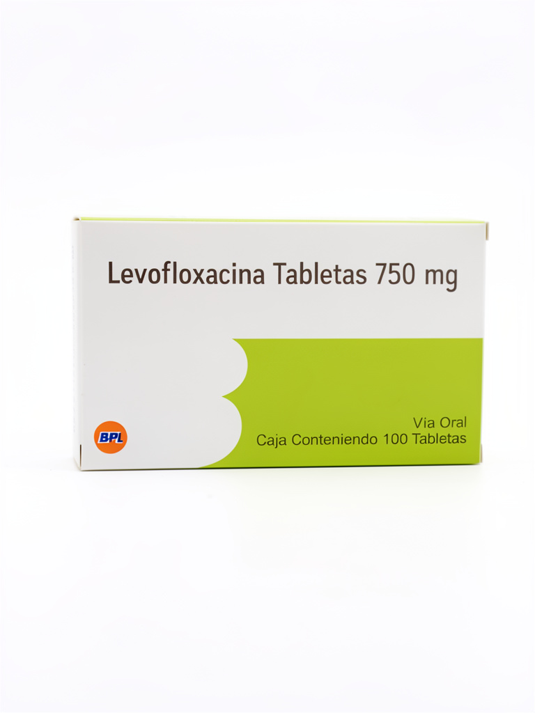 Levofloxacina Tabletas 750mg