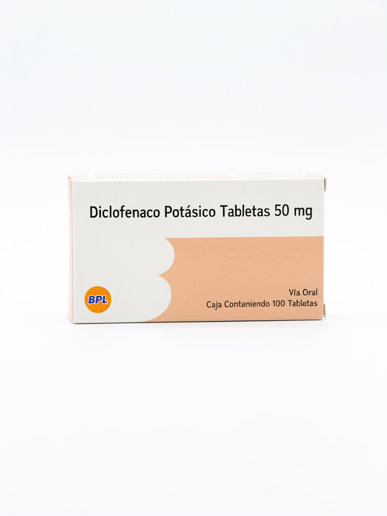 Diclofenaco Potásico Tab. 50mg