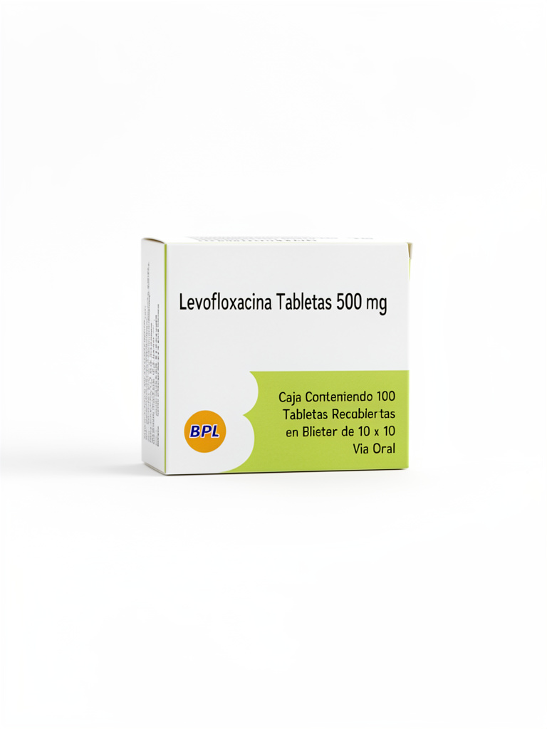 Levofloxacina Tabletas 500mg