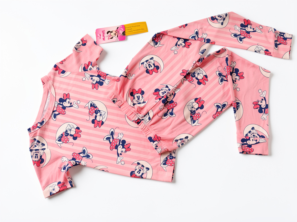 Minnie pijama rosa talla 5t