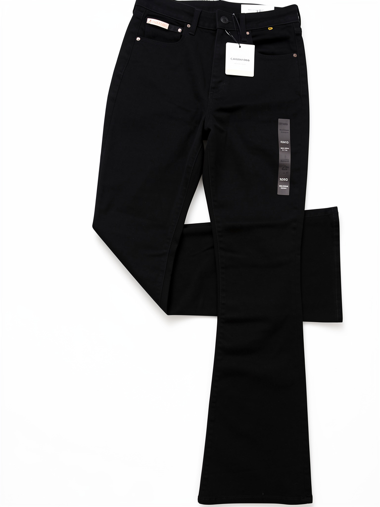Jeans negros ajustados talla 30