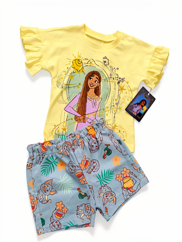 Disney set blusa y short wish talla 2t