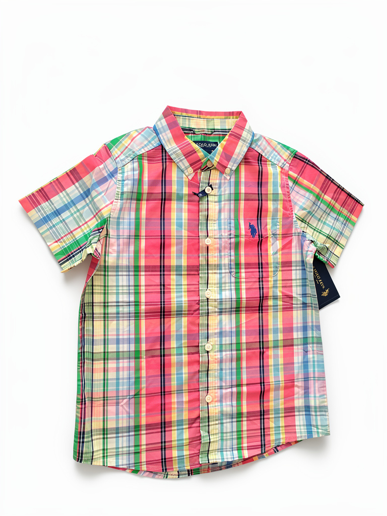 Polo Assn camisa cuadros talla (L y M)
