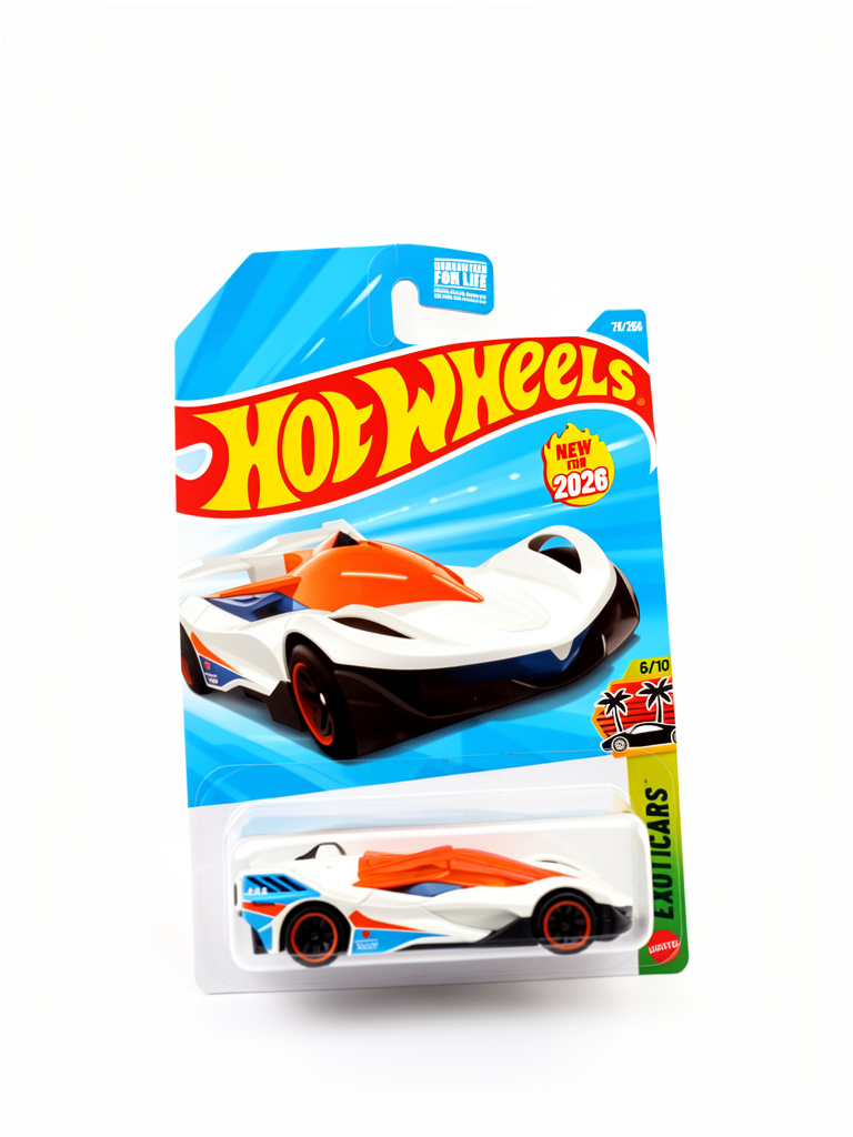 Hot Wheels carro blanco