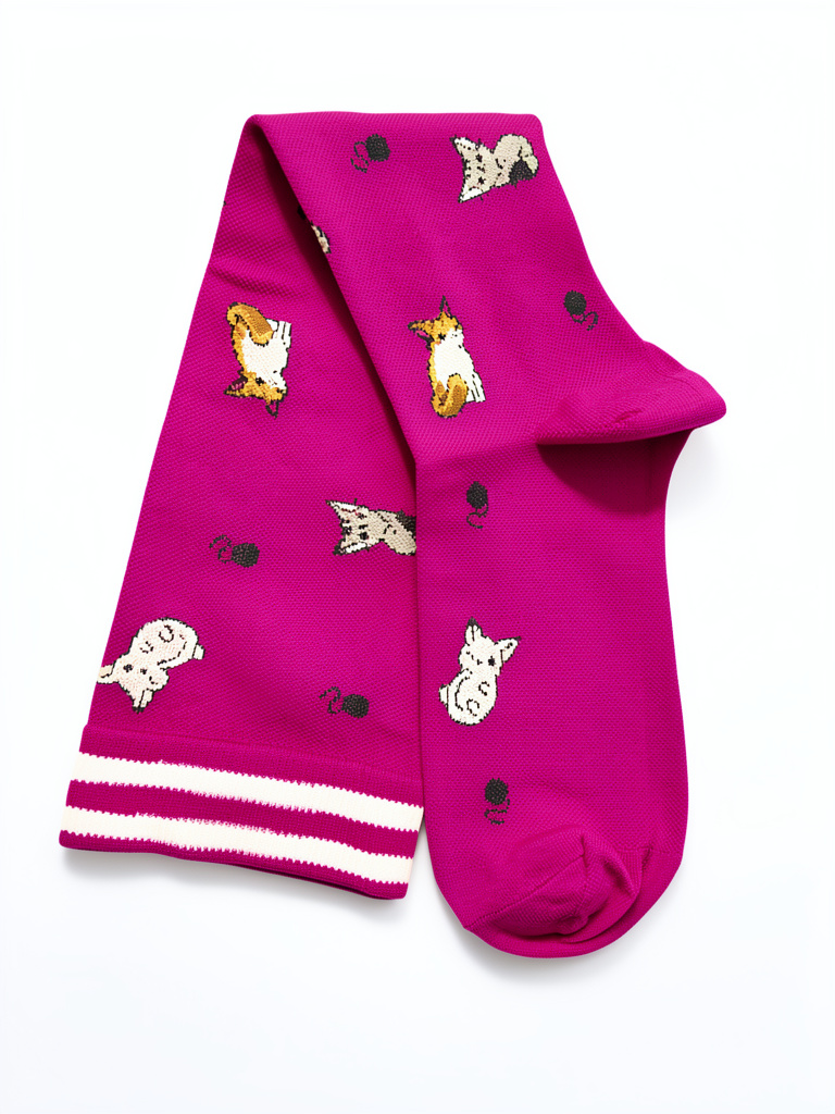 055 Rosadas con gatitos
