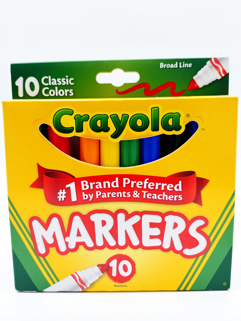 Marcadores de colores gruesos Crayola