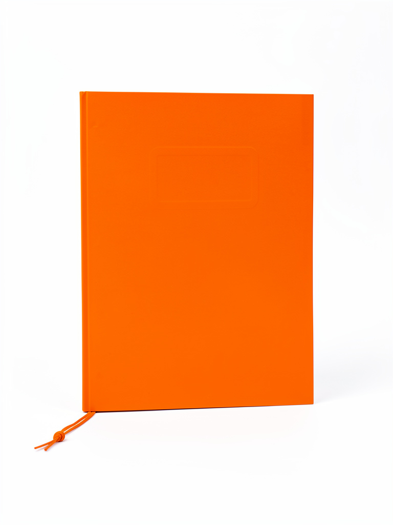Carpeta color naranja
