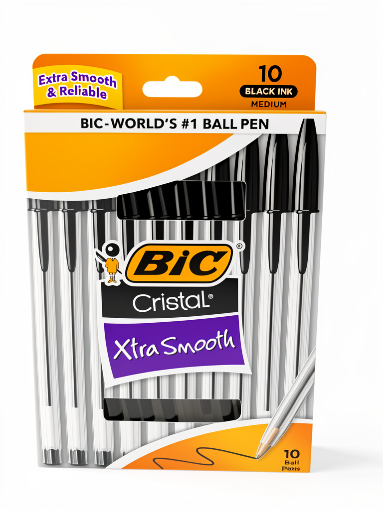 Plumas color negro Bic