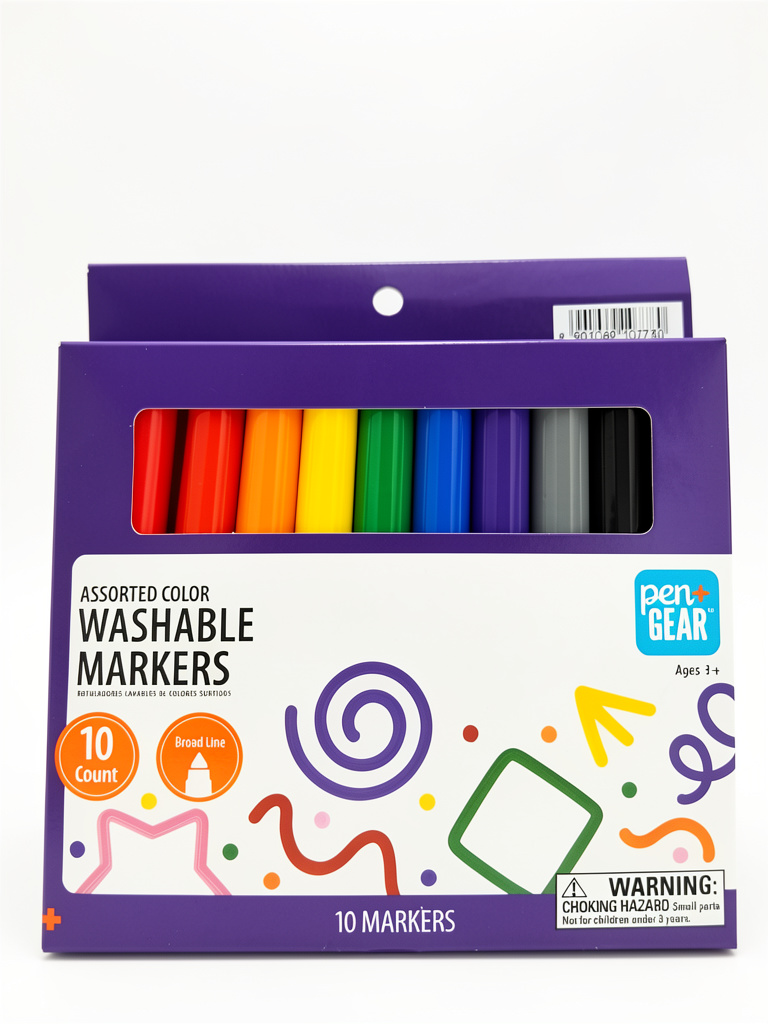 Marcadores de colores gruesos Pean+ Gear
