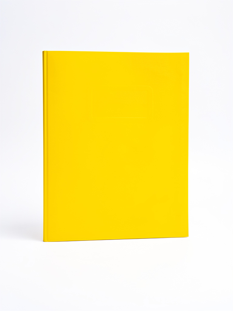 Carpeta color amarillo