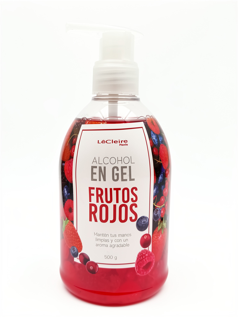 Alcohol en gel frutos rojos