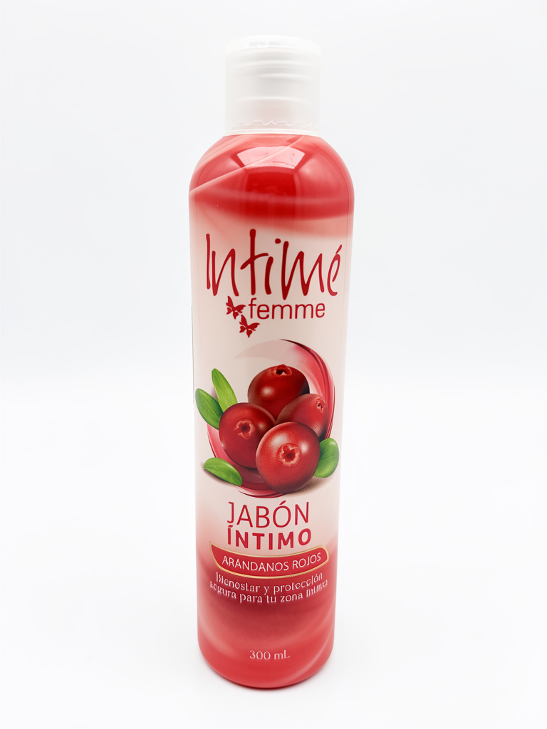 Intime Femme Jabón Íntimo Arándanos Rojos 300ml
