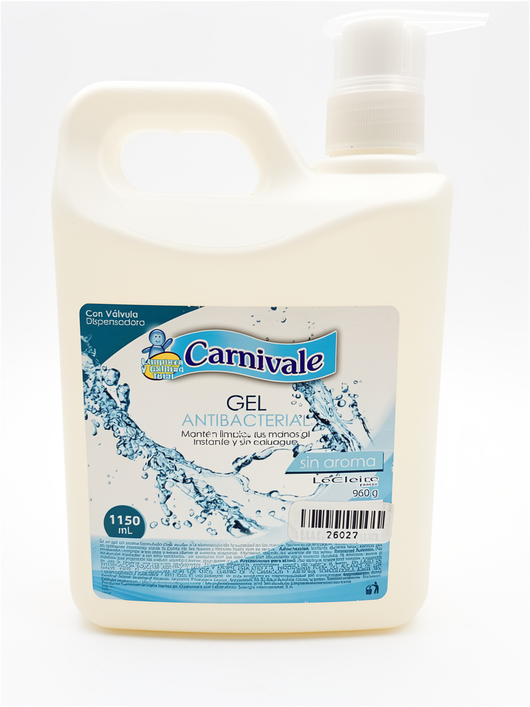 Alcohol en gel sin aroma