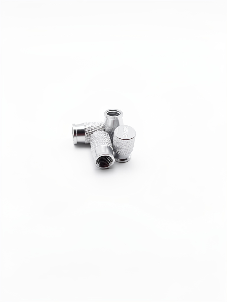 TAPON VALVULA ALUMINIO PLATEADO