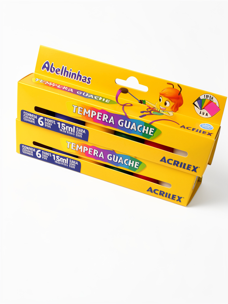 Tempera Guache 6 colores
