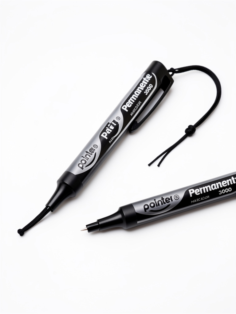 Marcador pointer permanente negro