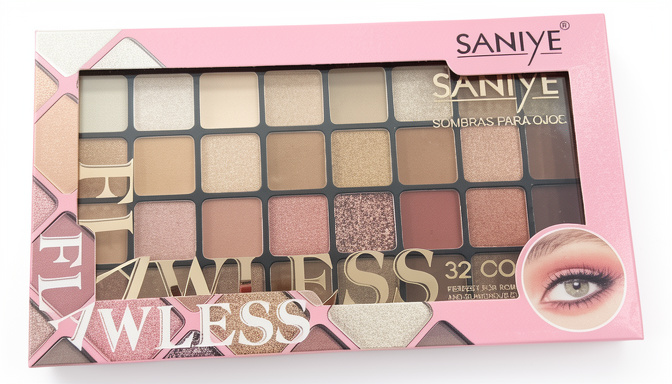 Paleta de Sombras Saniye Flawless 32 Colores