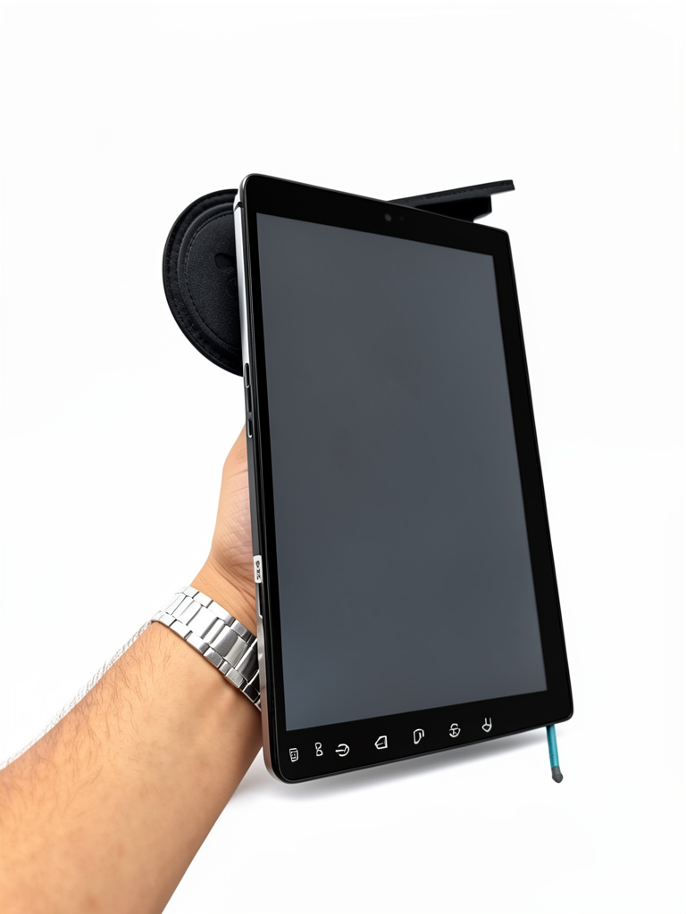 Pantalla Android de 9 pulgadas con cámara instalada