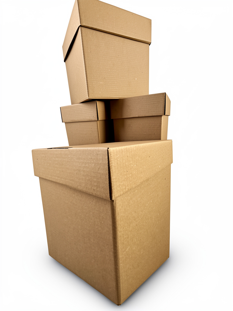 CAJA CARTON CUADRADA