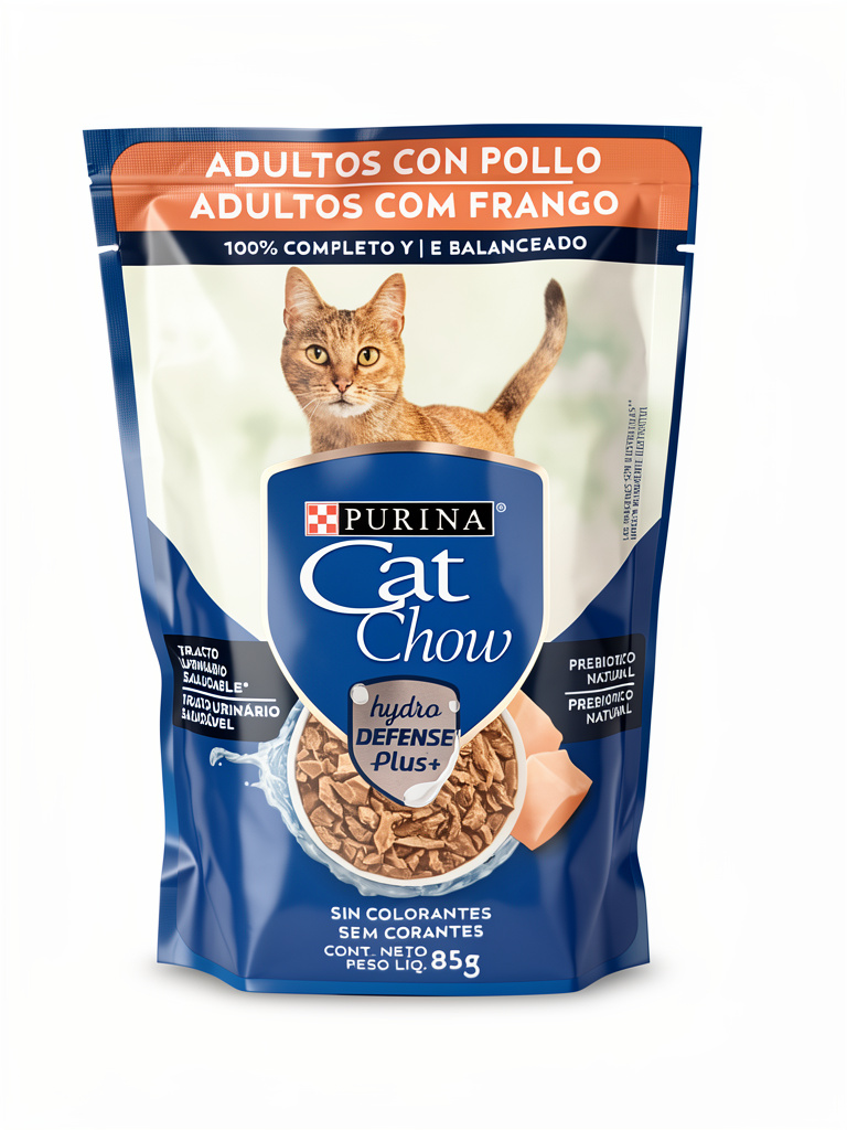 Pouch Cat Chow Pollo