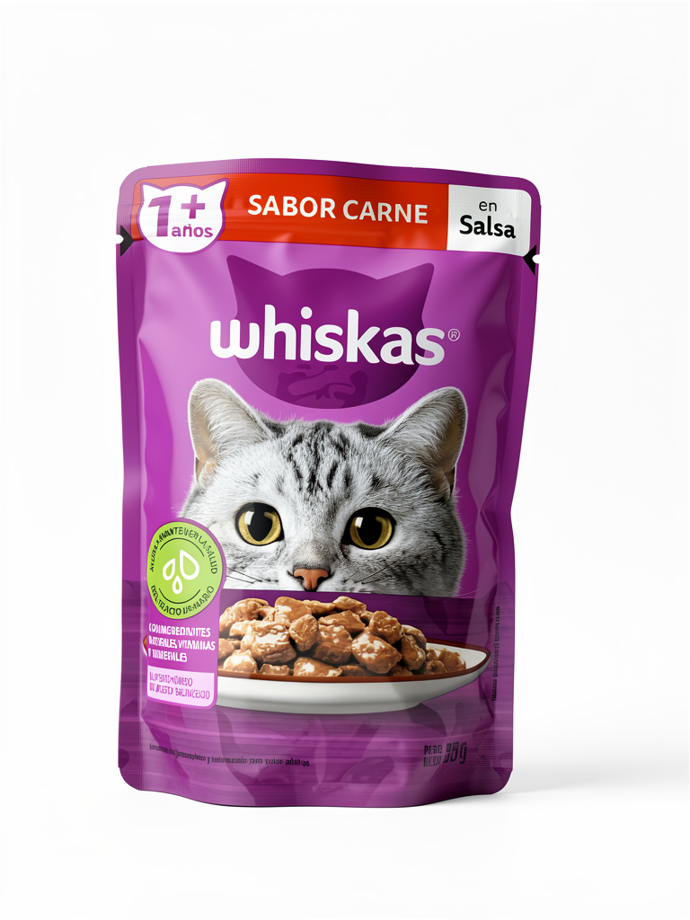 Pouch Whiskas Carne