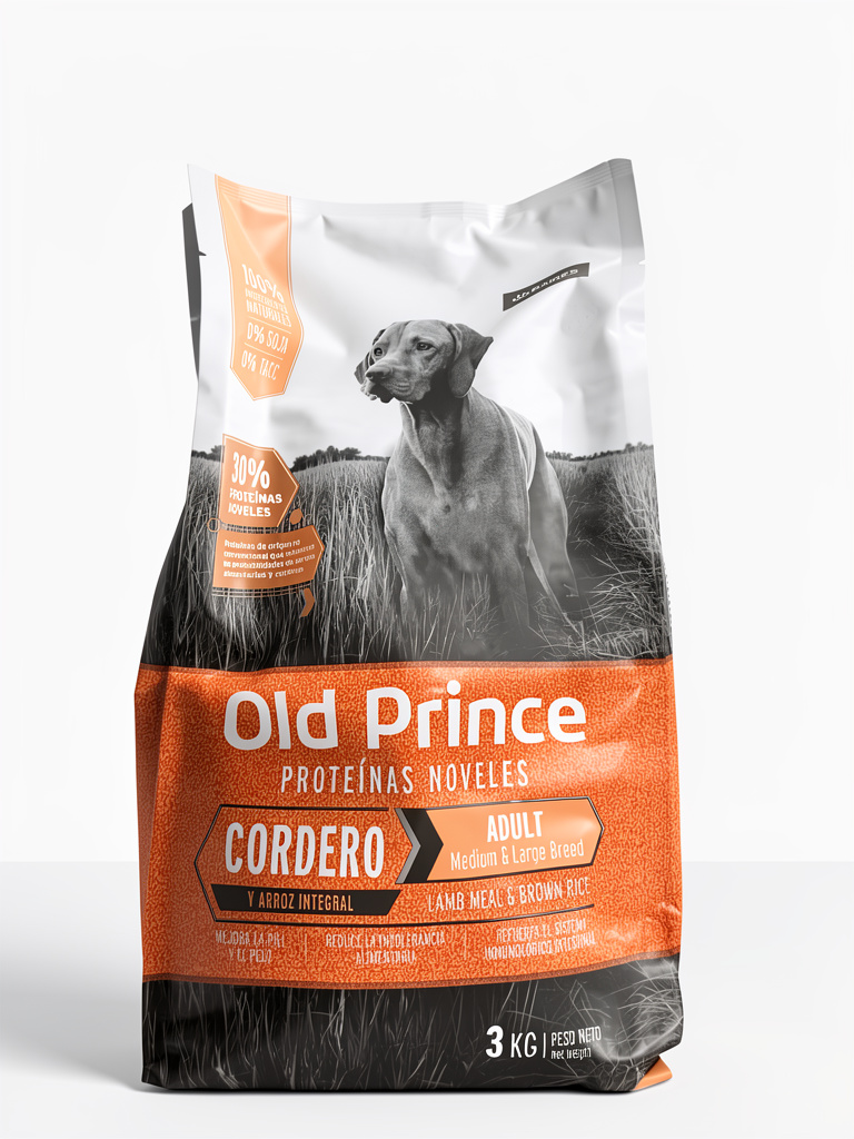 Old Prince Cordero Y Arroz Adulto 3 Kg.
