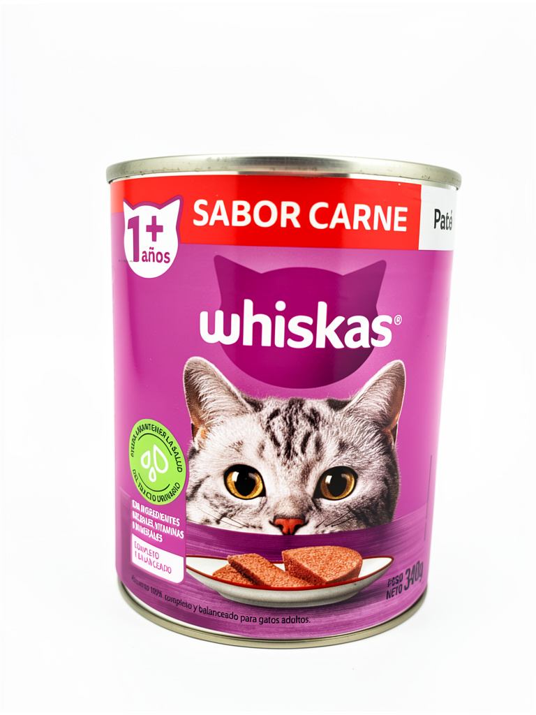 Lata alimento humedo Whiskas Carne