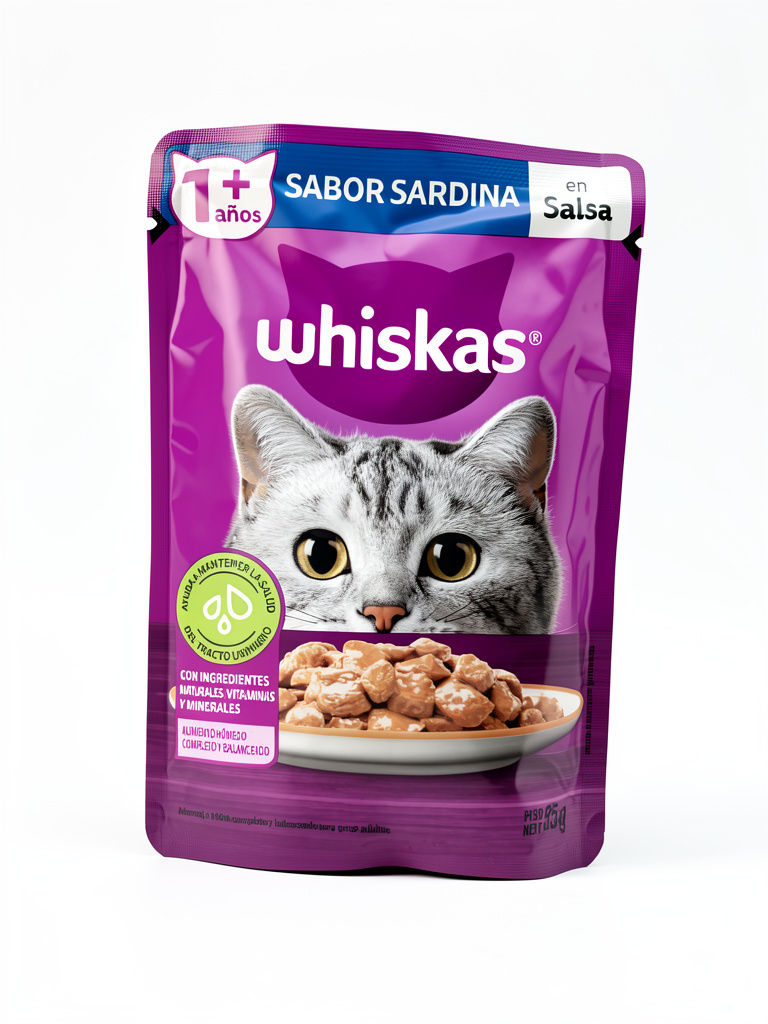 Pouch Whiskas Sardina