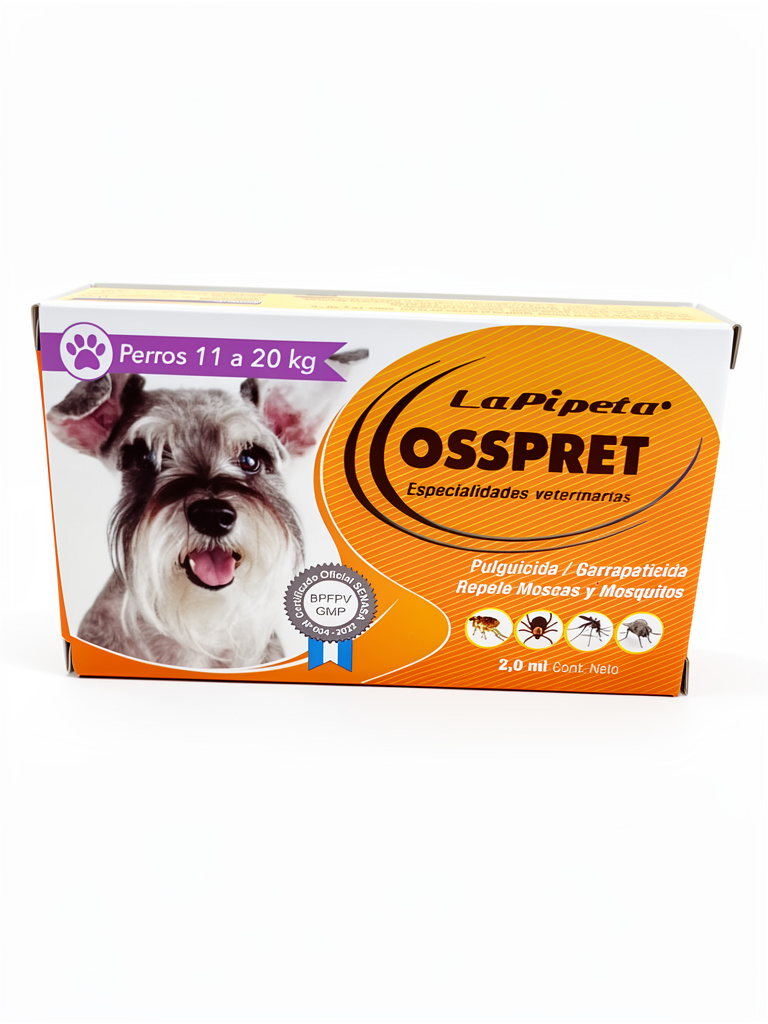 PIPETA OSSPRET DE 11 A 20 KG