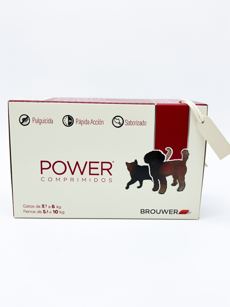 COMPRIMIDO PULGUICIDA POWER 5 A 10KG