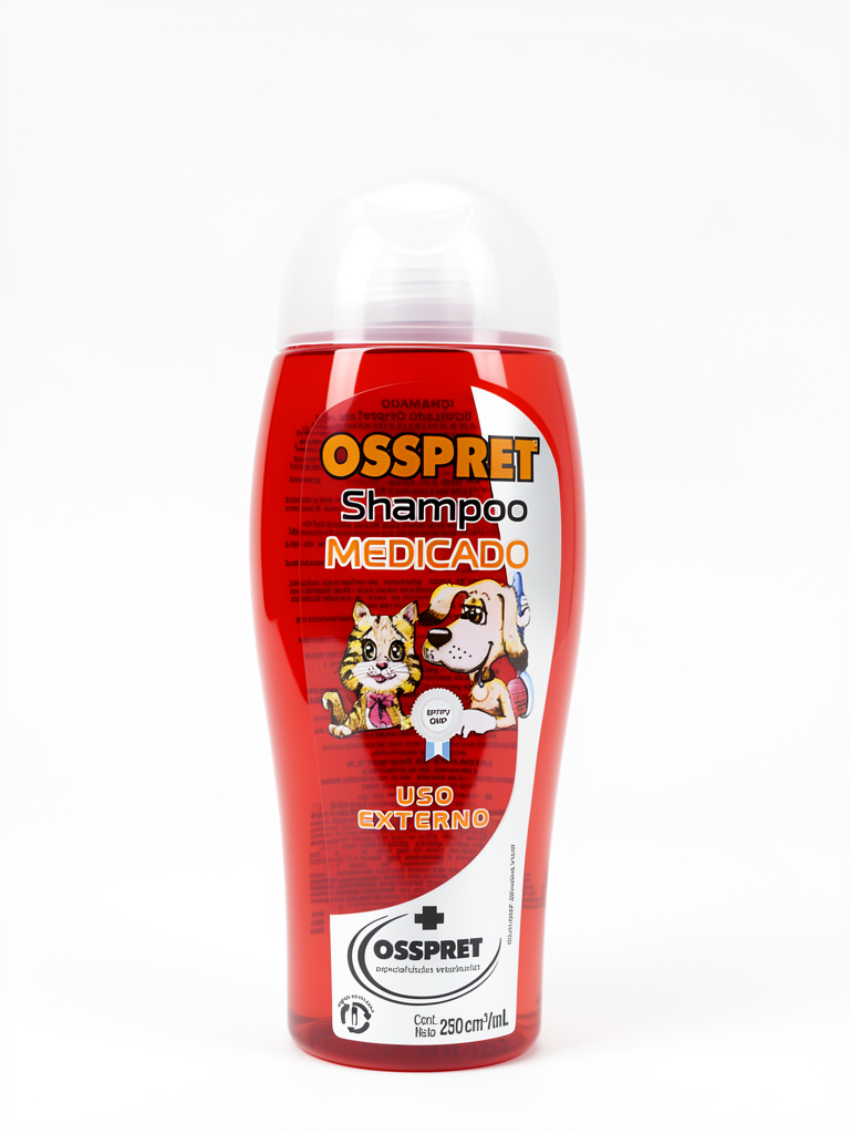 SHAMPOO OSSPRET HIPOALERGENICO (MEDICADO)