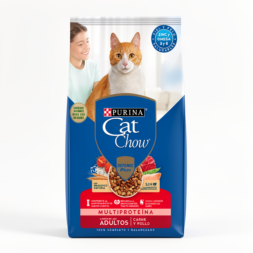 Cat Chow Carne Gato 8 Kg.