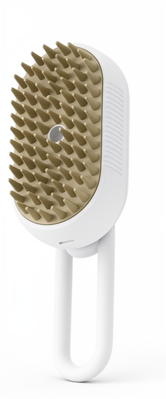 Cepillo con vapor ovalado blanco Beepaw