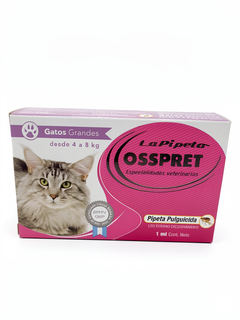 PIPETA OSSPRET 4 A 8 KG GATO