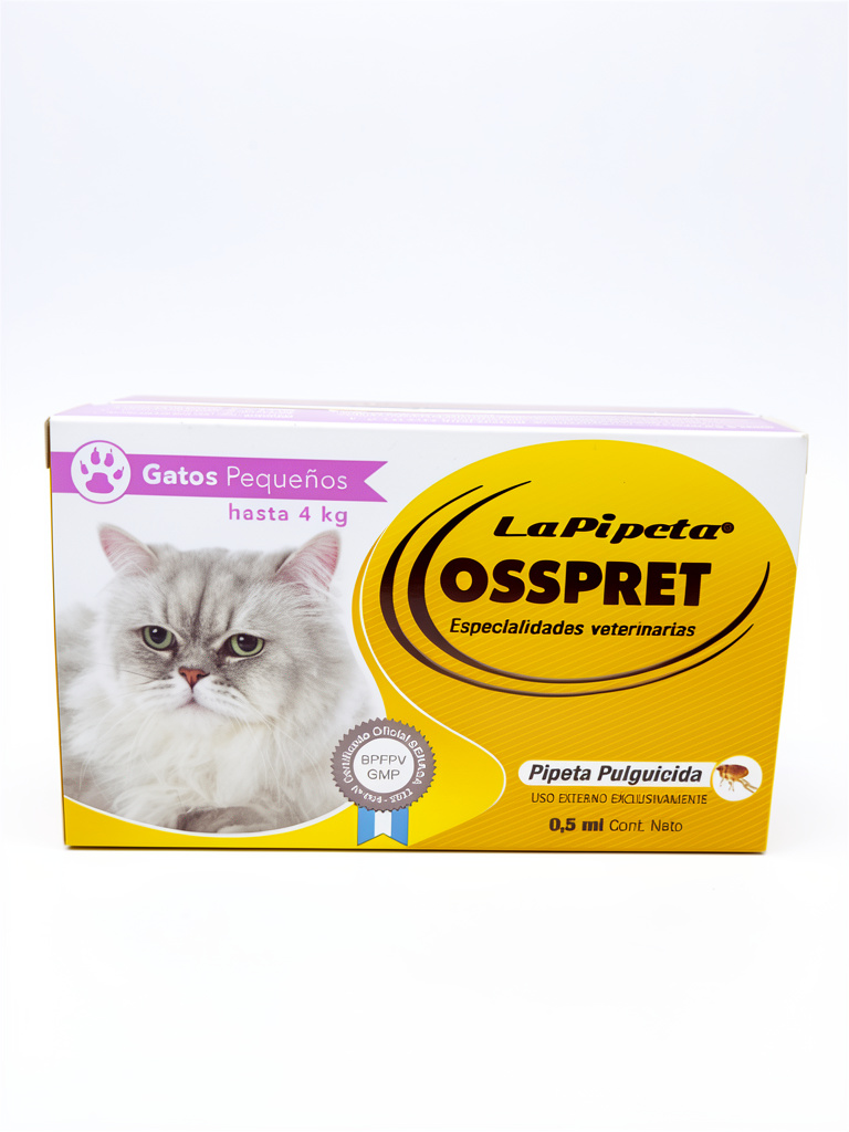 PIPETA OSSPRET 0 A 4 KG GATO